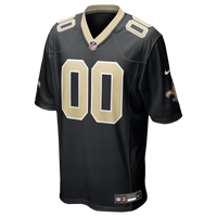 New Orleans Saints Nike Black Custom Game Jersey