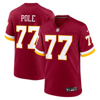 Washington Commanders Esa Pole Burgundy Team Game Jersey