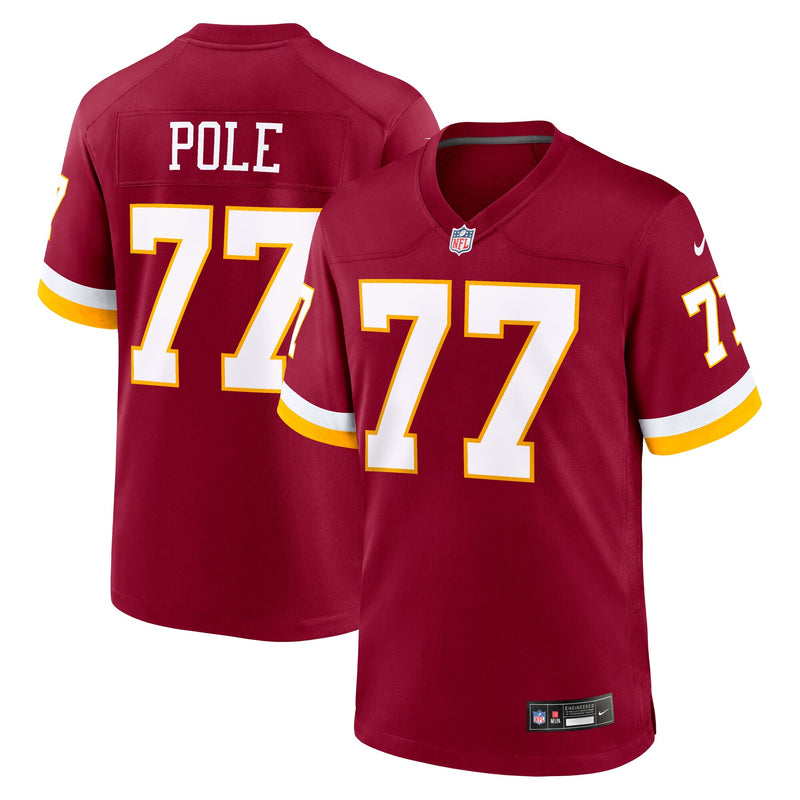 Washington Commanders Esa Pole Burgundy Team Game Jersey