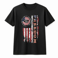 America 250 Years of Freedom T-Shirt | 1776-2026 USA Flag Graphic Design | Soft 100% Cotton Tee | Gift for Patriots and History Lovers