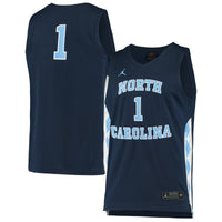 #1 North Carolina Tar Heels Replica Basketball Jersey - Navy