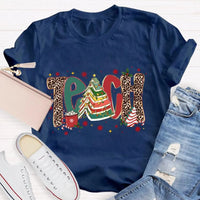 Bookish Xmas Tree T-Shirt, Teacher Christmas Books Tree Shirt, Reading Teacher Holiday Shirt, School Educator Tee, Book Lover Christmas Present
