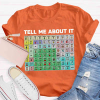 Tell Me About It Speech Therapy Shirt