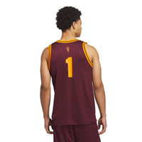 #1 Arizona State Sun Devils Away Swingman Jersey - Maroon