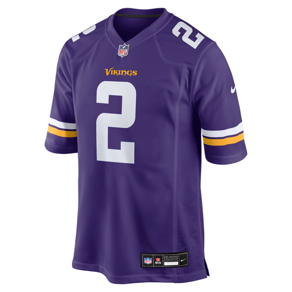Minnesota Vikings Isaiah Rodgers Nike Purple Team Game Jersey