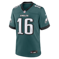 Philadelphia Eagles Tanner McKee Midnight Green Team Game Jersey