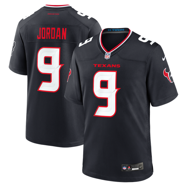 Houston Texans Brevin Jordan Nike Navy Team Game Jersey