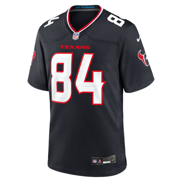 Houston Texans Justin Watson Nike Navy Team Game Jersey