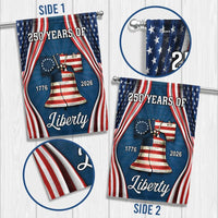 250 Years of Liberty Garden Flag | Betsy Ross 1776-2026 Commemorative Design | Double-Sided Patriotic Outdoor Decor | America 250th Anniversary Gift