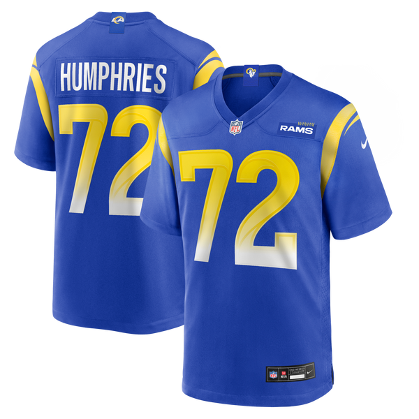 Los Angeles Rams D.J. Humphries Nike Royal Team Game Jersey