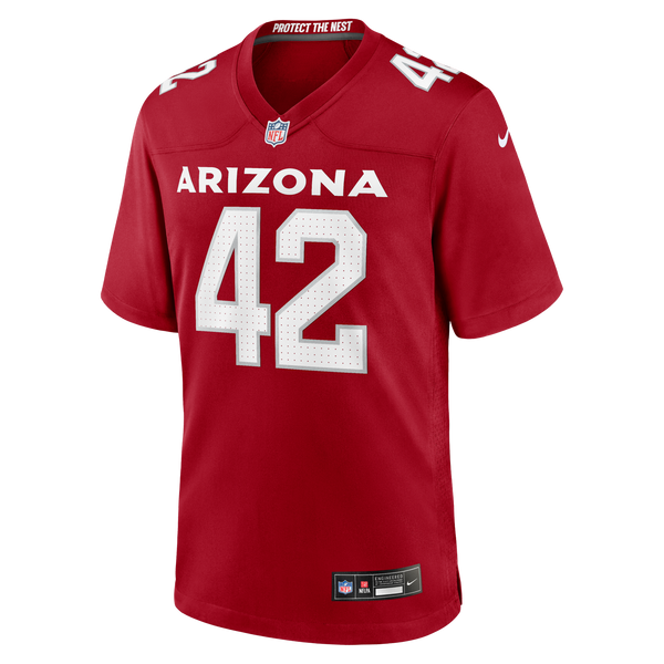 Arizona Cardinals Dadrion Taylor-Demerson Nike Cardinal Team Game Jersey