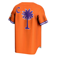 Clemson Tigers Lightweight Baseball Jersey - Orange