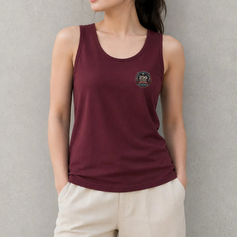 America 250th Anniversary Tank Top | 250 Years of America 1776-2026 Graphic Design | Soft Breathable Unisex Tank | Patriotic 4th of July Gift