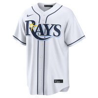 Tampa Bay Rays Junior Caminero Nike White Home Replica Jersey