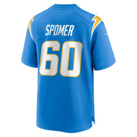 Los Angeles Chargers Jacob Spomer Powder Blue Team Game Jersey