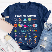 Problem Solver Math Teacher T-shirt