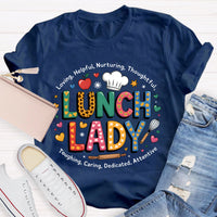 Lunch Lady Loving Helpful Teacher T-Shirt