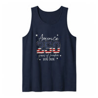 USA 250th Anniversary Tank Top | America 250 Years of Freedom 1776-2026 Graphic | Soft Breathable Fabric | Patriotic 4th of July Family Matching Summer Outfit
