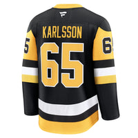 Pittsburgh Penguins Erik Karlsson Black Home Premium Jersey