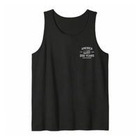 America 250 Years Anniversary Tank Top | 1776-2026 Patriotic Flag Design | Soft Breathable Unisex Fit | Gift for History Buffs