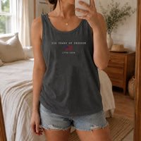 America 250th Birthday Tank Top | 250 Years of Freedom 1776-2026 US Flag | Premium Soft Lightweight Fabric | Patriotic July 4th Summer Gift for Men & Women