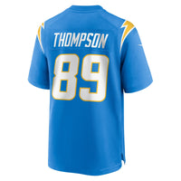 Los Angeles Chargers Brenen Thompson Powder Blue Team Game Jersey