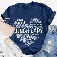 Lunch Lady Kind Amazing T-shirt