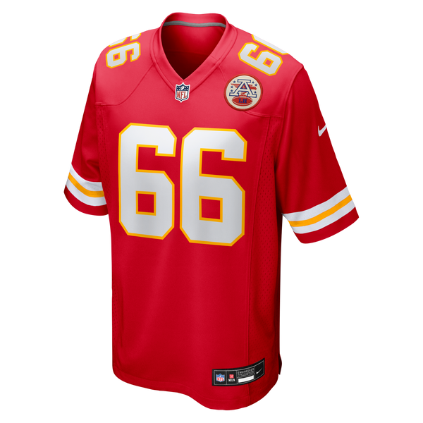 Kansas City Chiefs Mike Caliendo Nike Red Game Player Jersey