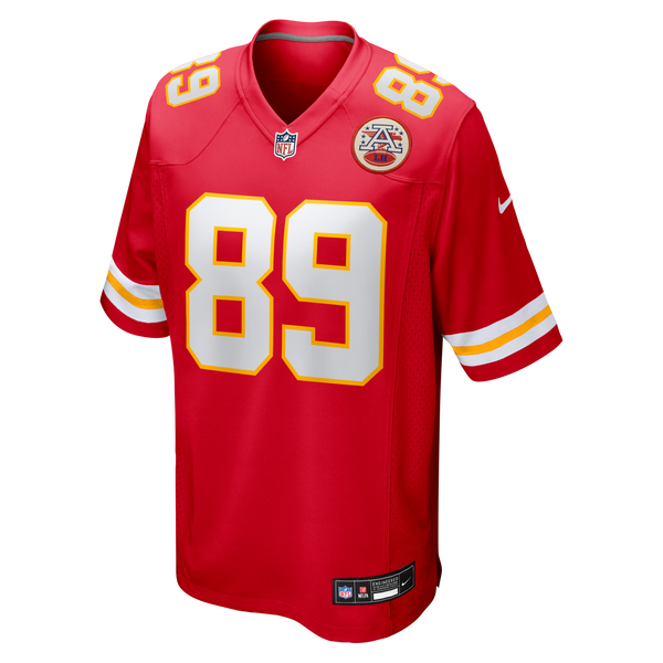 Kansas City Chiefs Jason Brownlee Nike Red Team Game Jersey