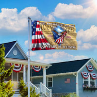 One Nation Under God House Flag | 250 Years Of Blessing 1776-2026 | Double-Sided Polyester | Patriotic Home Decor Gift