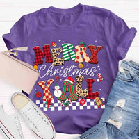 Southern Holiday Graphic Tee, Merry Christmas Y'all T-Shirt, Retro Country Xmas Shirt, Humorous Christmas Party T-Shirt, Winter Holiday Present
