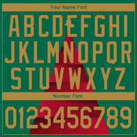 Personalized Name and Number Holiday Pullover Hoodie, Custom Christmas Tree Hoodie, Kelly Green Sports Hoodie, Winter Game Day Sweatshirt