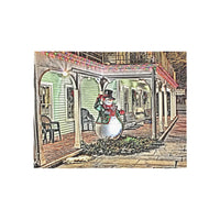 Christmas Winter Scene Runner Rug, Snowman Holiday Runner Rug, Festive Hallway Runner Rug, Seasonal Floor Runner Rug, Xmas Home Decor
