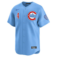 Chicago Cubs Pete Crow-Armstrong Light Blue Alternate Limited Player Jersey