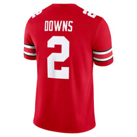 Caleb Downs Ohio State Buckeyes Game Jersey - Scarlet