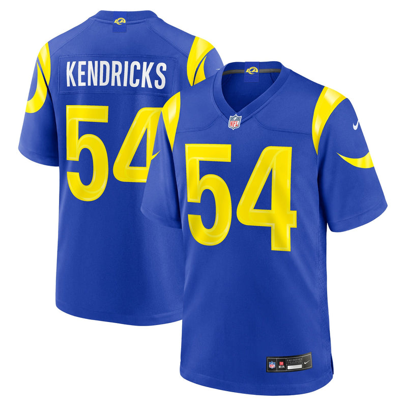 Los Angeles Rams Eric Kendricks Royal Team Game Jersey