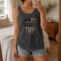 America 250 Years Tank Top | USA Flag 1776-2026 Commemorative Design | Soft Breathable Unisex Fit | Patriotic Gift for History Fans
