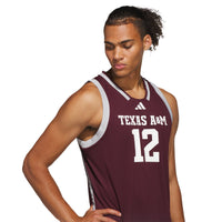 #12 Texas A&M Aggies Away Swingman Jersey - Maroon