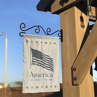Patriotic America 250 Years Garden Flag | US Semiquincentennial 1776-2026 American Flag Design | Double-Sided Weather-Resistant Polyester | Commemorative Gift for Outdoor Yard Decor