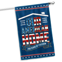 Patriotic Garden Flag 1776-2026 | 250 Years of Freedom Americana | Double-Sided Weather-Resistant Polyester | Memorial Day Independence Day Home Decor
