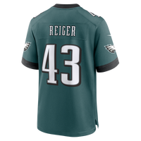 Philadelphia Eagles Mason Reiger Midnight Green Team Game Jersey