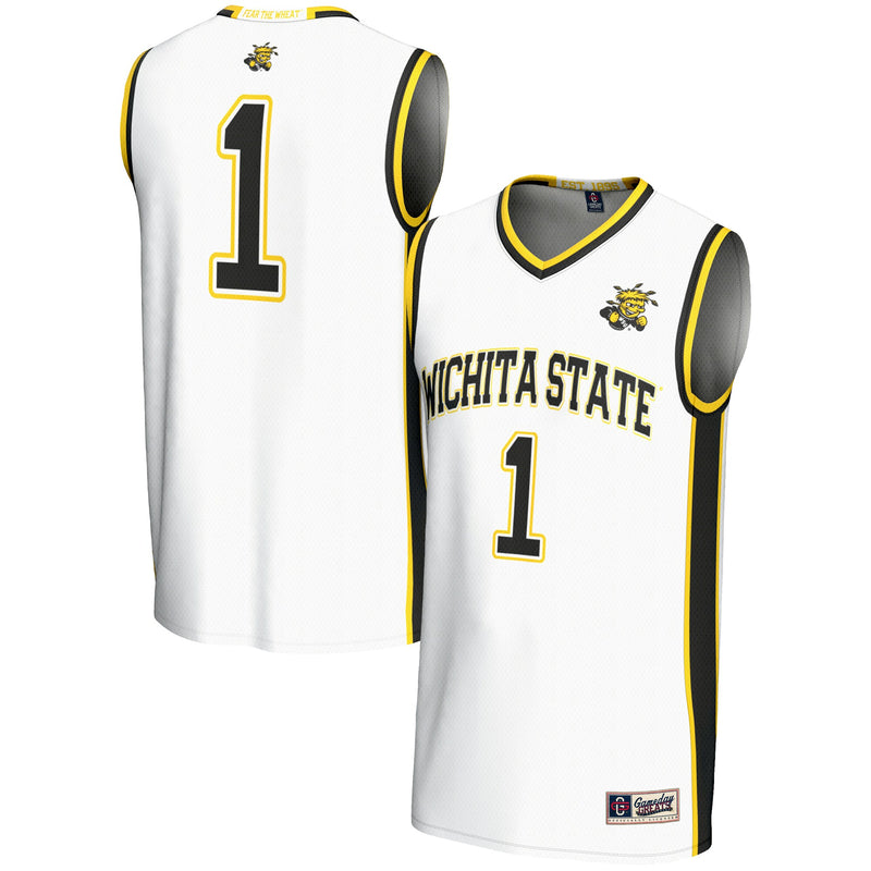 Wichita State Shockers GameDay Greats #1 Basketball Jersey - White