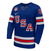 USA Hockey Royal 2026 Home Replica Custom Jersey