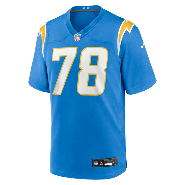 Los Angeles Chargers Andre James Nike Powder Blue Team Game Jersey