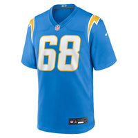 Los Angeles Chargers Josh Kaltenberger Powder Blue Team Game Jersey