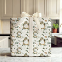 Christian Joy Manger Wrapping Paper, Nativity Christmas Wrapping Paper, Religious Holiday Gift Wrap, Church Donkey Wrapping Paper, Xmas Roll