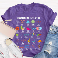 Problem Solver Math Teacher T-shirt