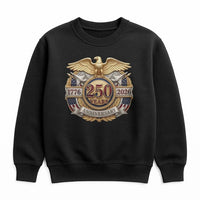 250 Years Anniversary Eagle Sweatshirt | 1776-2026 U.S. Bicentennial Commemorative Design | Soft Cotton Blend | Patriotic Gift for History Lover