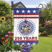 Patriotic Mickey Mouse Garden Flag | Retro Spirit of 76 America 250 Years Celebration | Double-Sided Premium Polyester | Outdoor Yard Decor Gift