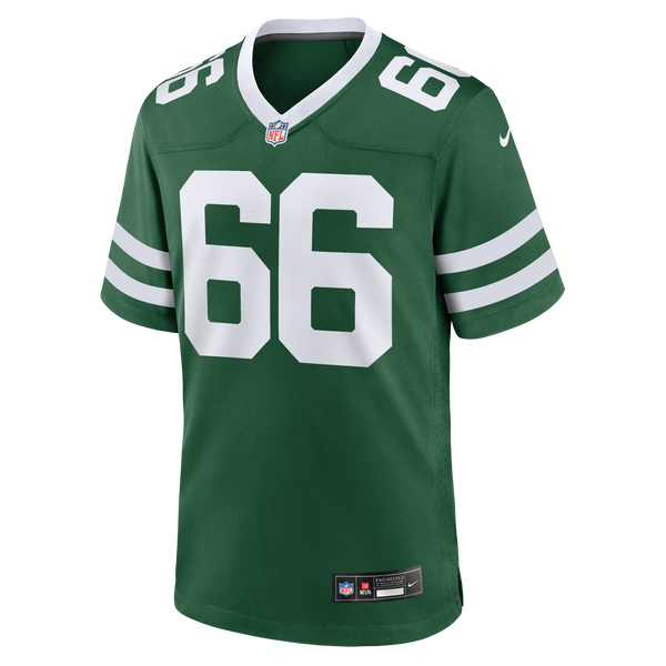 New York Jets Joe Tippmann Nike Legacy Green Team Game Jersey